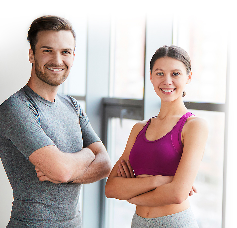 Personal Trainer und Personal Trainerin